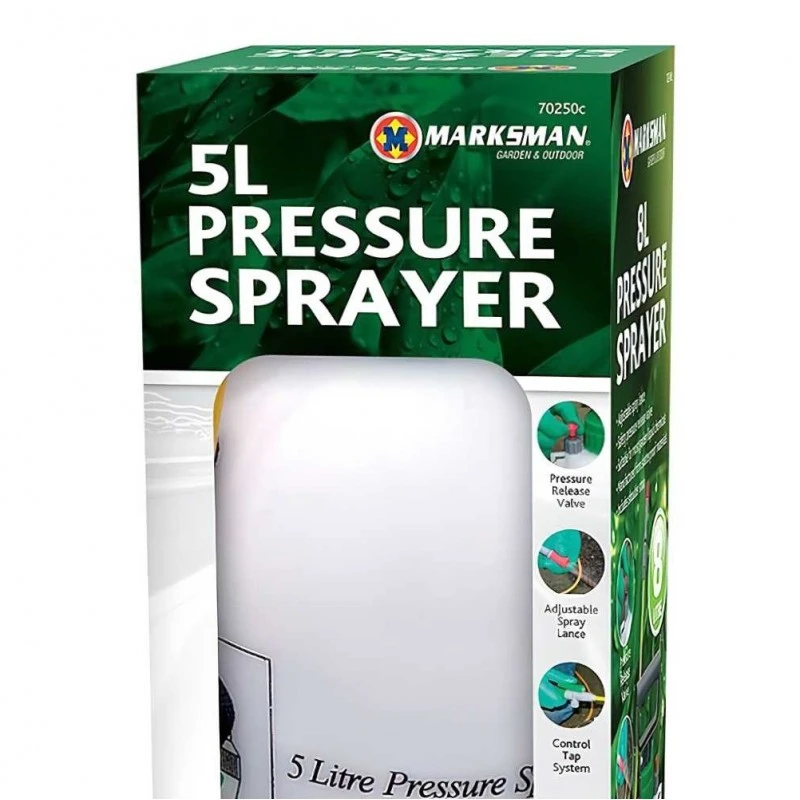 Budget ✨ Marksman Garden Hand Pump Pressure Sprayer 5 Litre 70250C 🔔 3 Budget ✨ Marksman Garden Hand Pump Pressure Sprayer 5 Litre 70250C 🔔 - Image 3