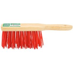 Discount ???? Marksman Hand Brush Heavy Duty Stiff Red Synthetic Garden Workshop 24042c ????