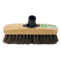 Wholesale ???? Marksman Stiff Garden And Deck Scrubbing Broom Head 9 Inch 24015C ⭐