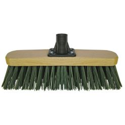 Coupon ???? Marksman Stiff PVC Green Garden Broom Head 12 Inch 24006C ????