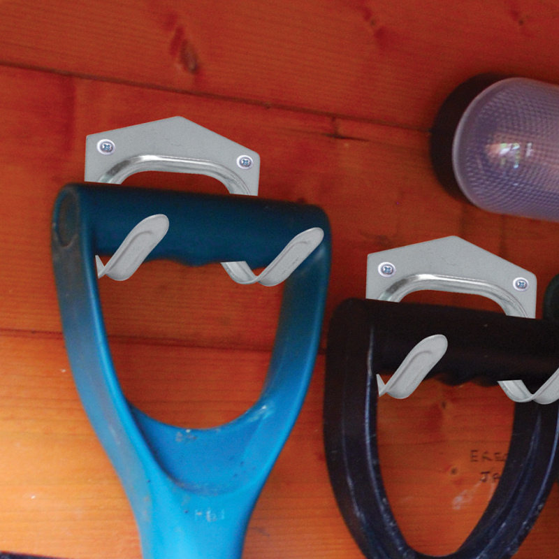 Best Sale ???? Shedmates Garden Accessories Shedmates Galvanised Garden Tool Wall Storage Hooks Medium 5pk GS5H ✔️ 4 Best Sale ???? Shedmates Garden Accessories Shedmates Galvanised Garden Tool Wall Storage Hooks Medium 5pk GS5H ✔️ - Image 4