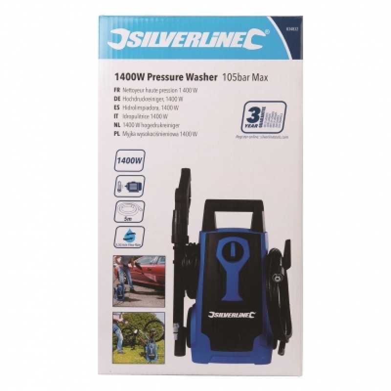 Silverline Electric Power Pressure Washer 1400W 105-Bar 834832 Deals ???? Silverline Tools Silverline Electric Power Pressure Washer 1400W 105-Bar 834832 ???? -Everbuild shop unnamed file 1193