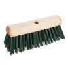 Best Sale ❤️ Silverline Tools Silverline Stiff PVC Green Garden Saddleback Yard Broom Head 330mm 13 Inch 196579 ❤️