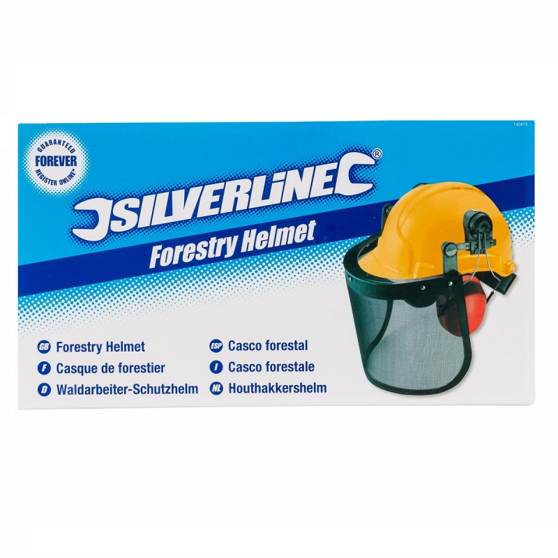 Silverline Tools Forestry Helmet Ear defenders Mesh Face Shield 140873 Outlet ???? Silverline Tools Forestry Helmet Ear Defenders Mesh Face Shield 140873 ⌛ -Everbuild shop unnamed file 1262