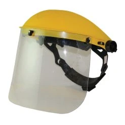 Promo 😀 Silverline Tools Polycarbonate Lightweight Adjustable Face Shield 140863 ❤️