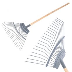 Discount ???? Silverline Tools Somerset Sprung Garden Grass Leaf Rake Premium Ash 235803 ????