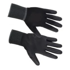 Outlet ✔️ PTI Poly PU 🧥 Coated Palm Home Garden Work Gloves Medium Size 8 PTI0195 💯