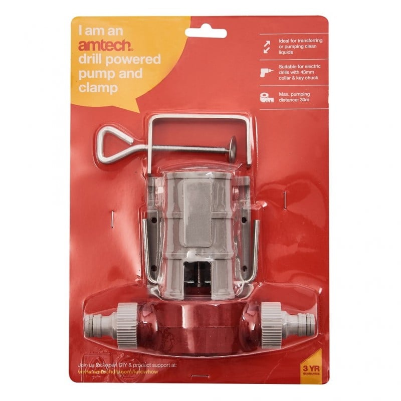 Amtech V2375 Drill Powered Liquid Transfer Pump and Clamp Brand new ???? Am-Tech Amtech V2375 Drill Powered Liquid Transfer Pump And Clamp ???? -Everbuild shop unnamed file 1453