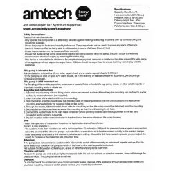 Brand new 🎁 Am-Tech Amtech V2375 Drill Powered Liquid Transfer Pump And Clamp 😉 -Everbuild shop unnamed file 1454