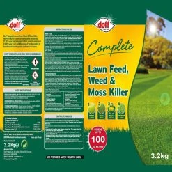 Best deal 🥰 Doff 4 In 1 Complete Lawn Grass Feed Weed Moss Killer F-LM-100-DOF-03 3.2kg ✨ -Everbuild shop unnamed file 1542