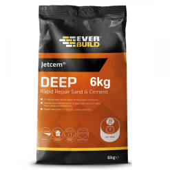 Brand new ???? Everbuild JetCem Rapid Setting Premix 6kg Premix Sand Cement JETMIX6 ????