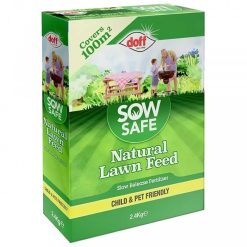 Cheapest ???? Doff Sow Safe Natural Lawn Grass Feed FMPB40DOF 2.4kg D ????
