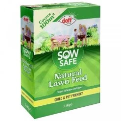 Cheapest 🥰 Doff Sow Safe Natural Lawn Grass Feed FMPB40DOF 2.4kg D 👏