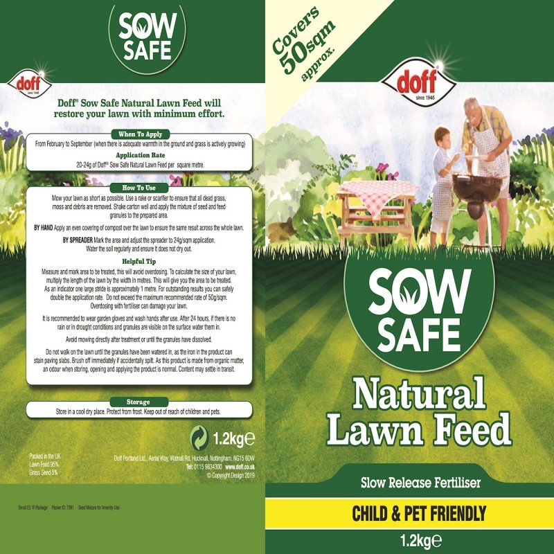 Doff Sow Safe Natural Lawn Grass Feed FMPB40DOF 2.4kg D Cheapest ???? Doff Sow Safe Natural Lawn Grass Feed FMPB40DOF 2.4kg D ???? -Everbuild shop unnamed file 1701