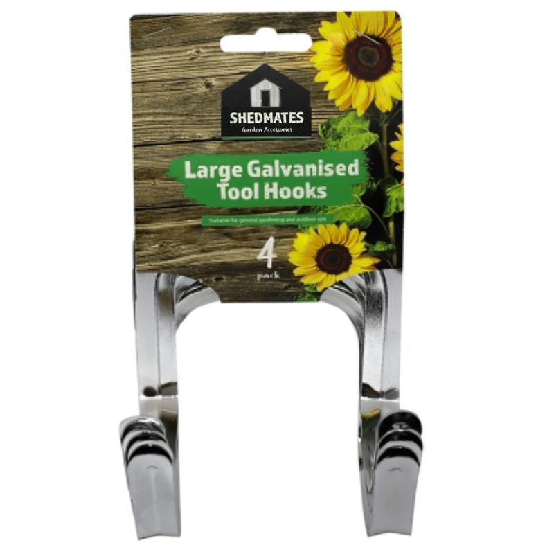 Shedmates Galvanised Garden Tool Wall Storage Hooks Large 4pk GS4HL Hot Sale ???? Shedmates Garden Accessories Shedmates Galvanised Garden Tool Wall Storage Hooks Large 4pk GS4HL ✨ -Everbuild shop unnamed file 175