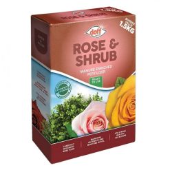 Best Pirce ⭐ Doff Rose & Shrub Feed Plant Food Manure Enriched Fertiliser 1.5kg ????