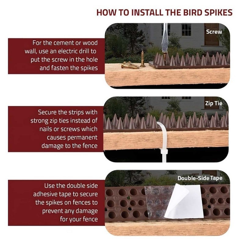 Amtech Pest & Security Intruder Prickle Spikes Fence Wall Deterrent Brown S1606 Best Sale ???? Am-Tech Amtech Pest & Security Intruder Prickle Spikes Fence Wall Deterrent Brown S1606 ???? -Everbuild shop unnamed file 192