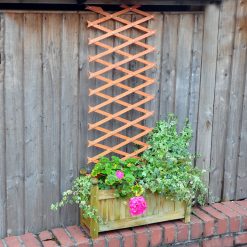 Best Sale ???? Kingfisher Garden Plant Riveted Wood Trellis Tanned Brown 6ft X 2ft TR2HDT ???? -Everbuild shop unnamed file 1996