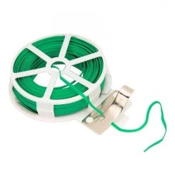 Flash Sale ✔️ Silverline Tools Silverline Garden Plant Green Tie Wire 30m 633968 🔥
