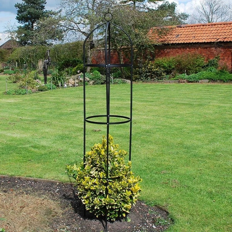 Brand new 😉 Kingfisher Garden Obelisk Rose Or Climbing Plant Metal Support Frame 1.9m WGO ⭐ 2 Brand new 😉 Kingfisher Garden Obelisk Rose Or Climbing Plant Metal Support Frame 1.9m WGO ⭐ - Image 2
