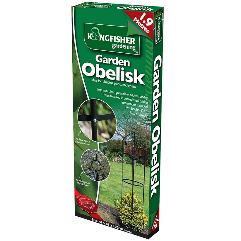 Brand new ???? Kingfisher Garden Obelisk Rose Or Climbing Plant Metal Support Frame 1.9m WGO ⭐ 7 Brand new ???? Kingfisher Garden Obelisk Rose Or Climbing Plant Metal Support Frame 1.9m WGO ⭐ - Image 7