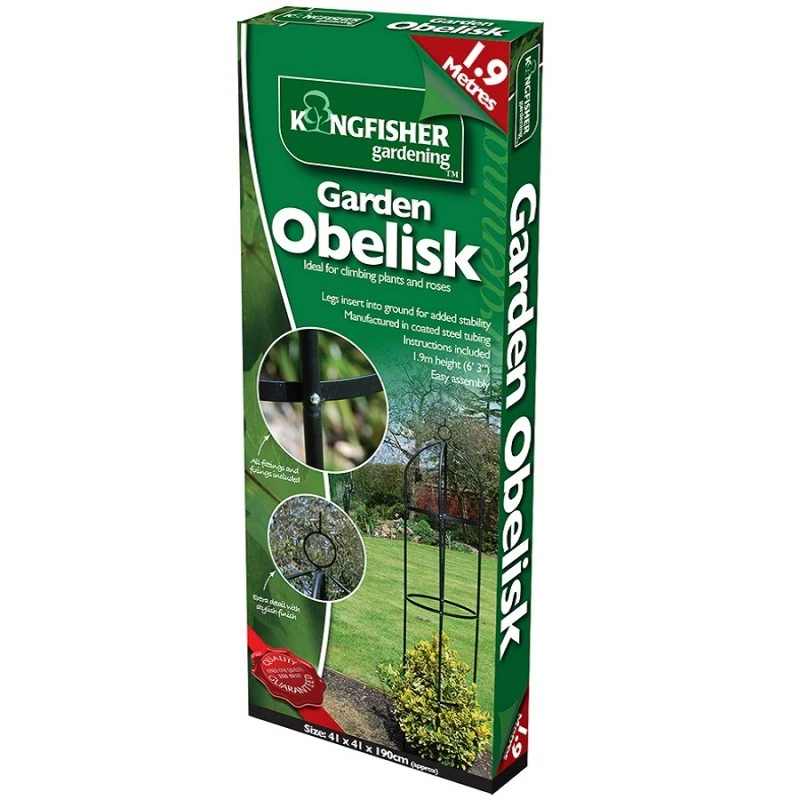 Brand new 😉 Kingfisher Garden Obelisk Rose Or Climbing Plant Metal Support Frame 1.9m WGO ⭐ 7 Brand new 😉 Kingfisher Garden Obelisk Rose Or Climbing Plant Metal Support Frame 1.9m WGO ⭐ - Image 7