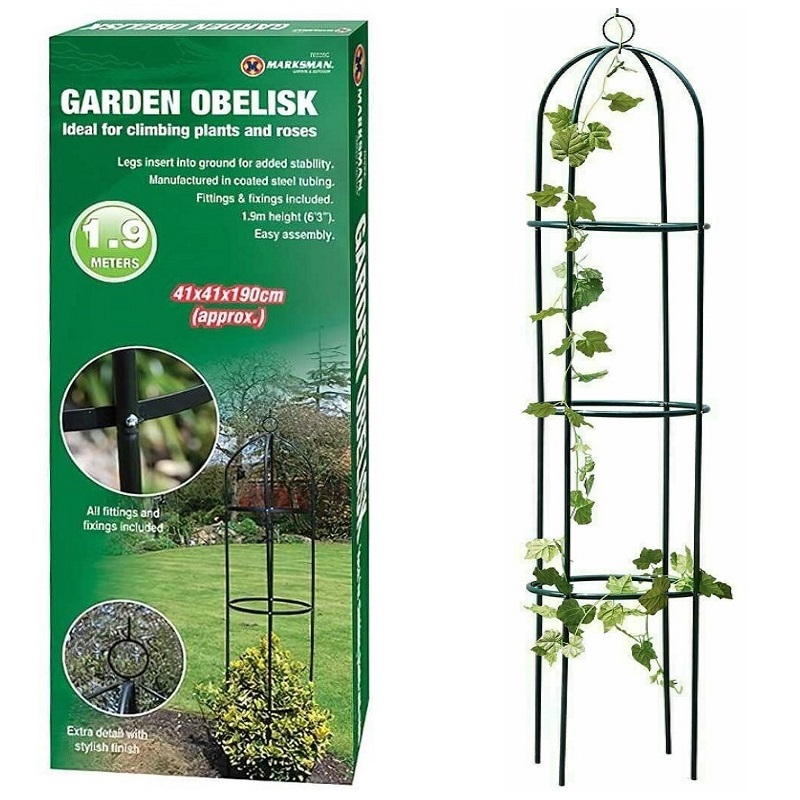 Marksman Metal Garden Obelisk Rose or Climbing Plant Support Frame 1.9m 70348c Buy ???? Marksman Metal Garden Obelisk Rose Or Climbing Plant Support Frame 1.9m 70348c ❤️ -Everbuild shop unnamed file 2060