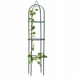 Buy 😉 Marksman Metal Garden Obelisk Rose Or Climbing Plant Support Frame 1.9m 70348c ❤️ -Everbuild shop unnamed file 2062