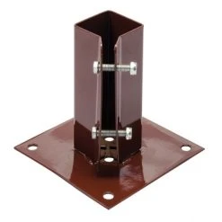 Discount 👏 Fixman UK Fixman Bolt Down Clamping Garden Fence Post Metal 👟 Shoe 50mm 926988 👍