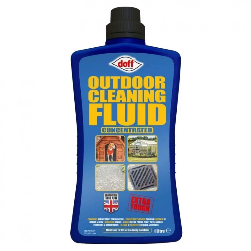Brand new โญ Doff Outdoor Cleaning Fluid And Drain Cleaner 1 Litre F-NE-A00-DOF ๐ 1 Brand new โญ Doff Outdoor Cleaning Fluid And Drain Cleaner 1 Litre F-NE-A00-DOF ๐