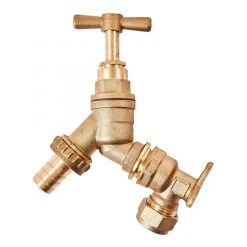 Wholesale 🔔 Am-Tech Amtech Outside Garden Brass Tap Inc 15mm Compression Wall Mount U2010 🔔