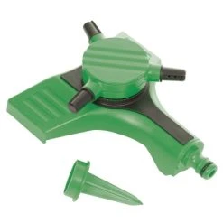 New 👍 Silverline Tools Silverline 3 Arm Garden Water Sprinkler Adjustable 946134 💯