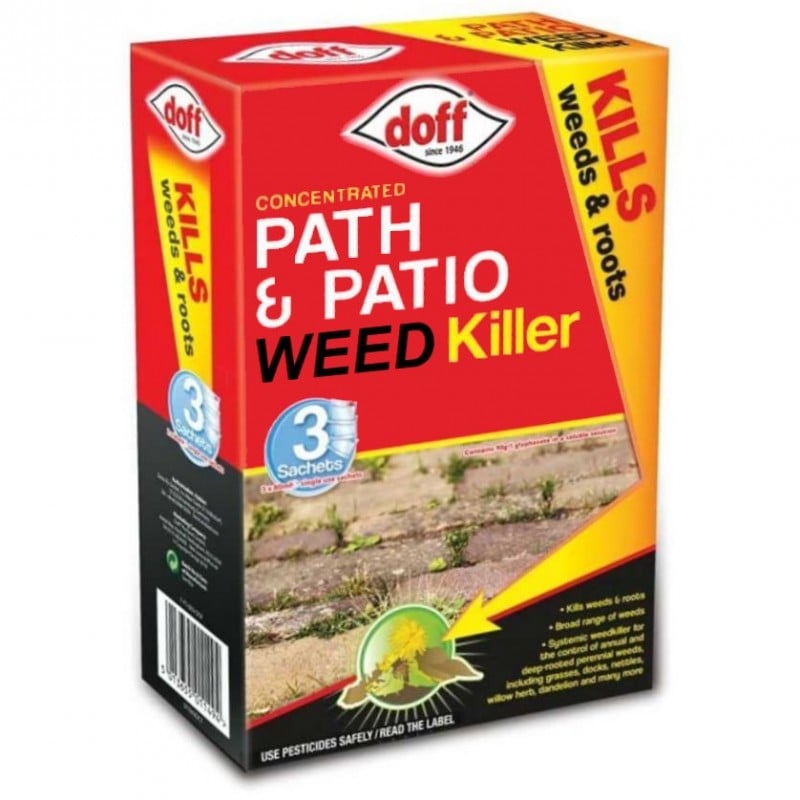 Top 10 ⌛ Doff Concentrate Path & Patio Weedkiller Weed Killer 3 Sachet FFT003DOF ???? 1 Top 10 ⌛ Doff Concentrate Path & Patio Weedkiller Weed Killer 3 Sachet FFT003DOF ????