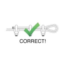 New ???? Fixman UK Fixman Wire Rope Loop Eye Thimble Galvanised M4 924789 ???? -Everbuild shop unnamed file 239