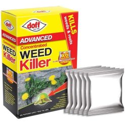 Best Sale ???? Doff Advanced Weed And Root Killer Concentrated Weedkiller 6 Sachets ????