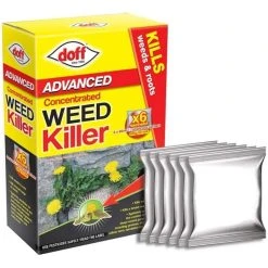 Best Sale 🎉 Doff Advanced Weed And Root Killer Concentrated Weedkiller 6 Sachets 👍