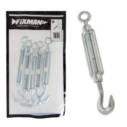 Cheapest ✨ Fixman UK Fixman Wire Rope Turn Buckle Tensioner M10 5pk 624906 ????