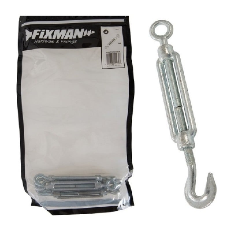 Fixman Wire Rope Turn Buckle Tensioner M6 5pk 288650 Best deal ???? Fixman UK Fixman Wire Rope Turn Buckle Tensioner M6 5pk 288650 ???? -Everbuild shop unnamed file 250