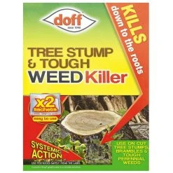 New 🧨 Doff Tree Stump And Tough Weed Killer 2 Sachets F-FG-002-DOF 🛒
