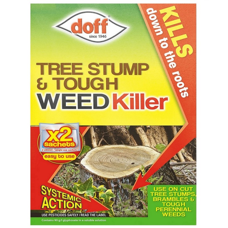 Doff Tree Stump and Tough Weed Killer 2 sachets F-FG-002-DOF New ???? Doff Tree Stump And Tough Weed Killer 2 Sachets F-FG-002-DOF ???? -Everbuild shop unnamed file 2511
