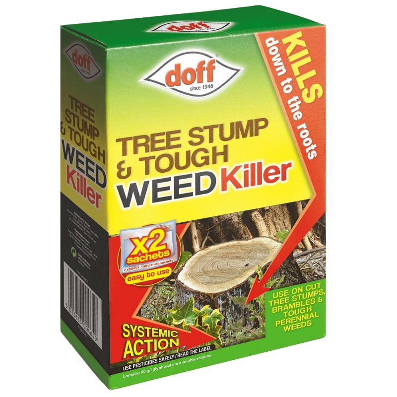 Doff Tree Stump and Tough Weed Killer 2 sachets F-FG-002-DOF New ???? Doff Tree Stump And Tough Weed Killer 2 Sachets F-FG-002-DOF ???? -Everbuild shop unnamed file 2512