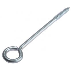 Deals ⭐ ForgeFix Vine Eyes Zinc Plated Screw 100mm 12g 10pk 10VE10012 ????