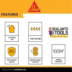 Best reviews of 🔔 Sika Mould Buster Concentrate Kills Moss Algae Mould 5 Litre SKMBUST5 ✔️ -Everbuild shop unnamed file 2614