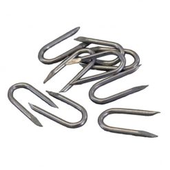 Hot Sale ???? ForgeFix Galvanised Netting Staples Wire U Shape 15mm 500g ????