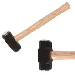 Hot Sale 💯 Silverline Tools Silverline Hardwood Short Handle Sledge 🔨 Hammer 4lb Lump 🔨 Hammer HA49 😉