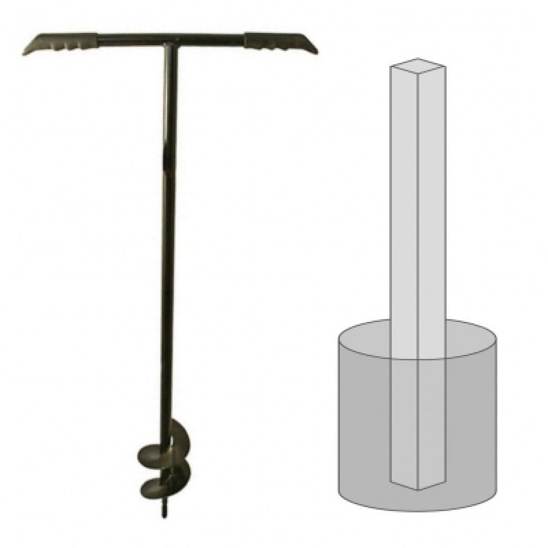 Silverline Pro Fence Post Manual Corkscrew Hole Auger 868696 New ???? Silverline Tools Silverline Pro Fence Post Manual Corkscrew Hole Auger 868696 ✔️ -Everbuild shop unnamed file 301