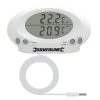 Best Sale 🎉 Silverline Tools Silverline Indoor Outdoor Greenhouse Thermometer Inc Probe 675133 😀