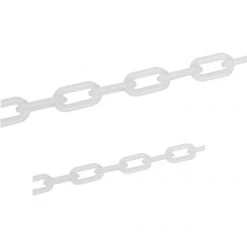 Brand new ⭐ Fixman UK Fixman Chain White Plastic 6mm X 5m 568185 🥰