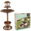 Deals 🛒 Nature's Market Natures Market Decorative Solar Light Garden Bird Bath Feeding Table BBSOLAR 🥰