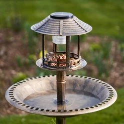 Deals 🛒 Nature's Market Natures Market Decorative Solar Light Garden Bird Bath Feeding Table BBSOLAR 🥰 -Everbuild shop unnamed file 376